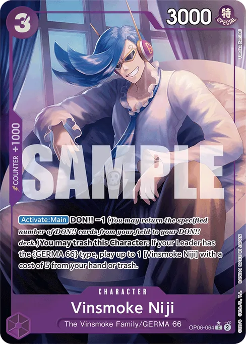 Vinsmoke Niji, Wings of Captain #OP06-064_p3