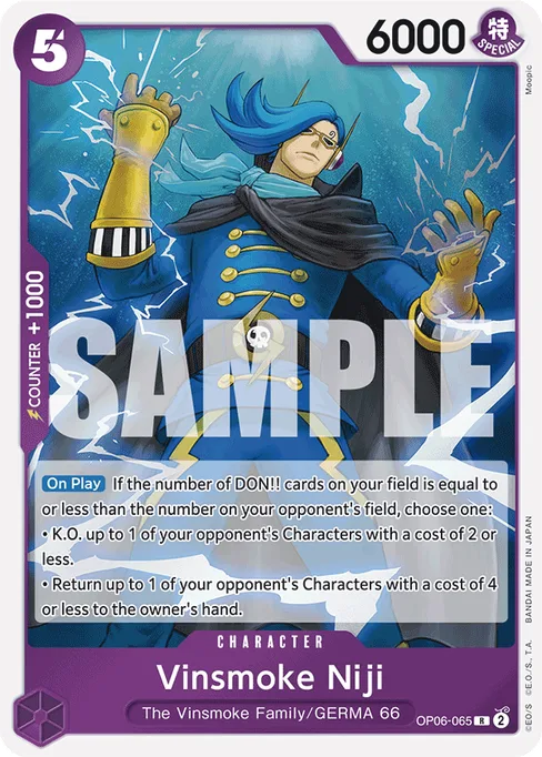 Vinsmoke Niji, Wings of Captain #OP06-065_p1