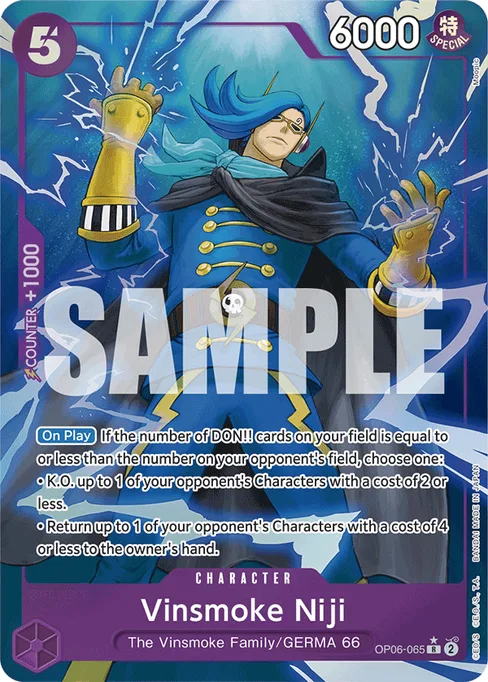 Vinsmoke Niji, Wings of Captain #OP06-065_p3