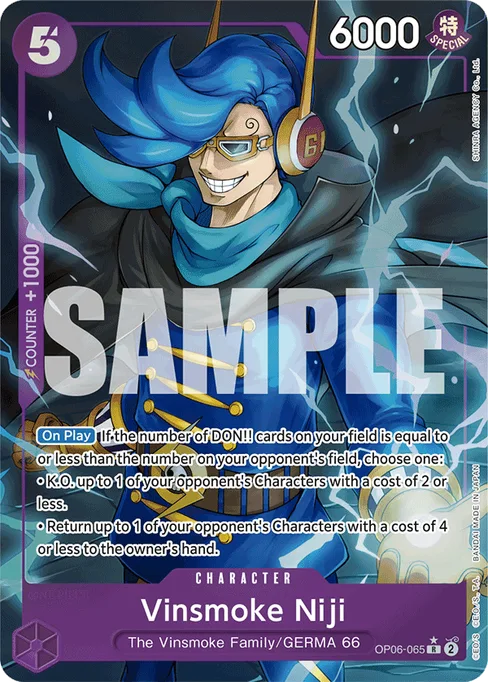 Vinsmoke Niji, Wings of Captain #OP06-065_p4