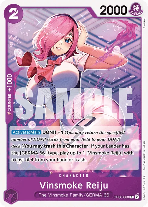 Vinsmoke Reiju, OP06-068, Base, English