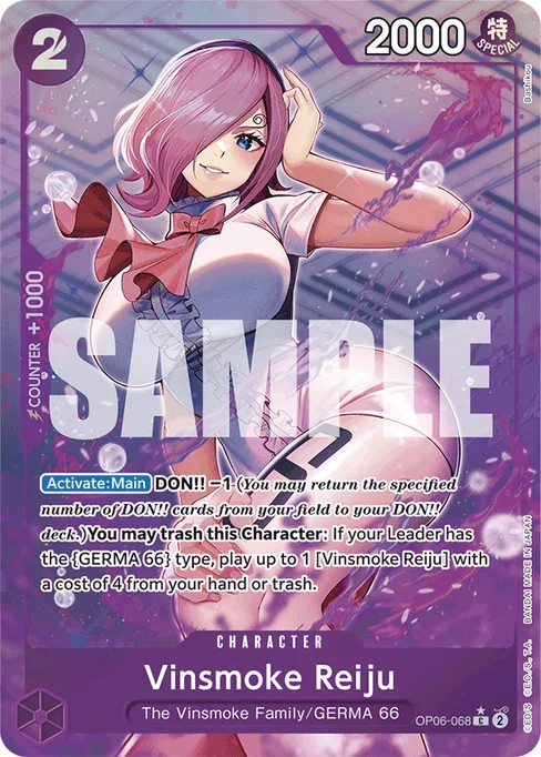 Vinsmoke Reiju, Wings of Captain #OP06-068_p3