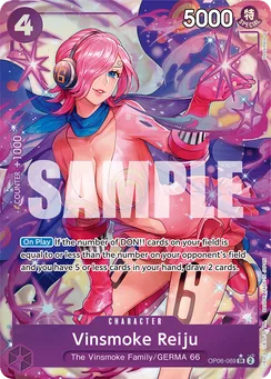 Vinsmoke Reiju, Normal
