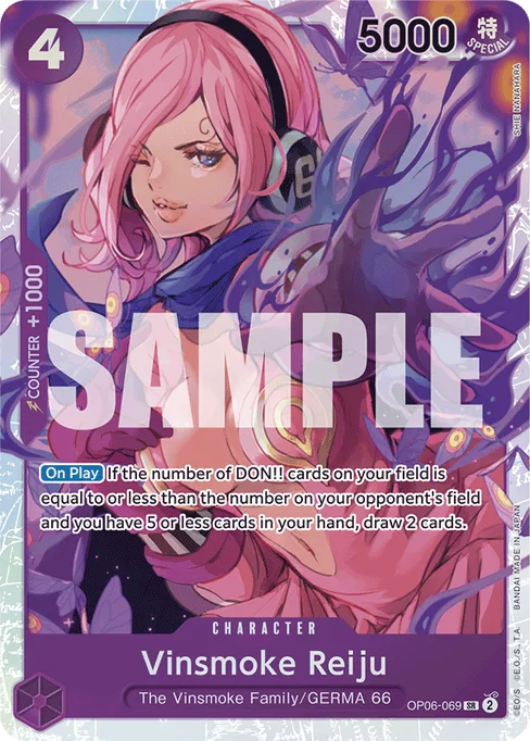 Vinsmoke Reiju, OP06-069, Parallel 3, English