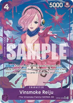 Vinsmoke Reiju, Normal