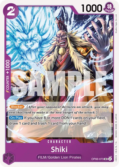 Shiki, Wings of Captain #OP06-073