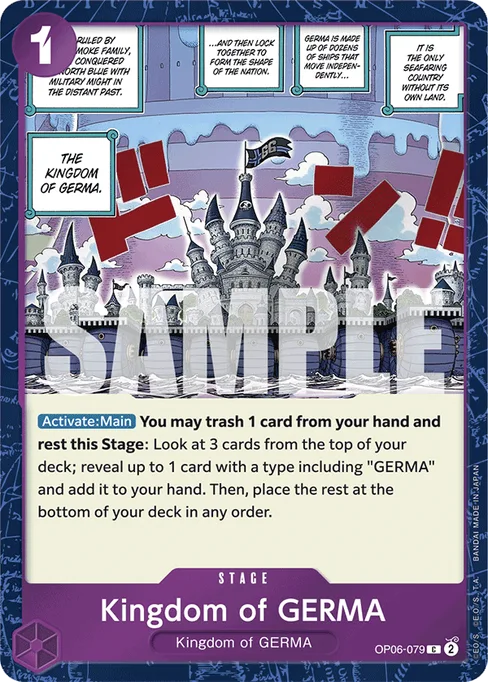 Kingdom of GERMA, Wings of Captain #OP06-079_p2