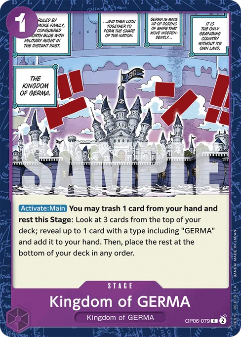 Kingdom of GERMA, Wings of Captain #OP06-079_r1