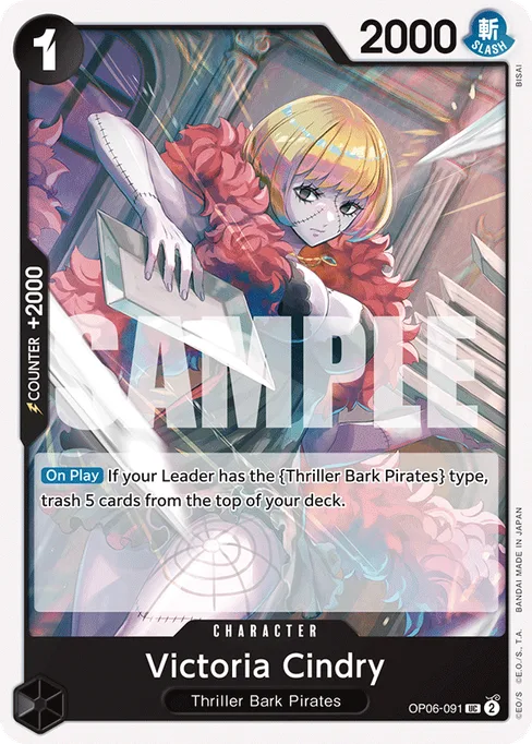 Victoria Cindry, Wings of Captain #OP06-091