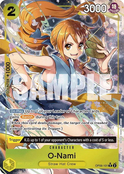 O-Nami (Parallel), Wings of Captain #OP06-101_p1