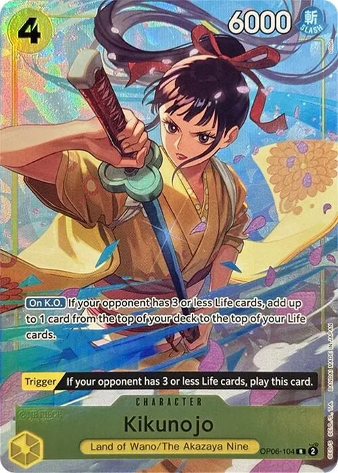 Kikunojo, OP06-104, Parallel 1, English