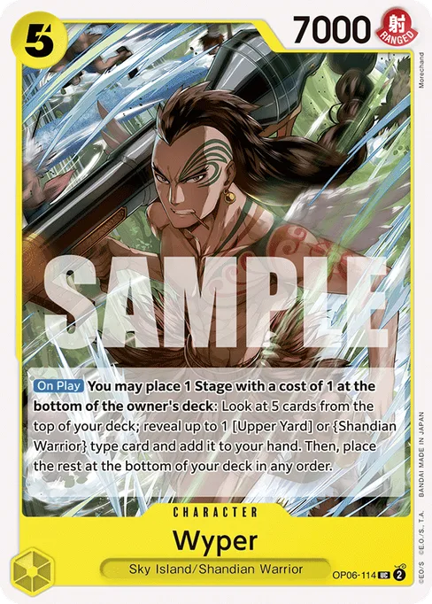 Wyper, Wings of Captain #OP06-114