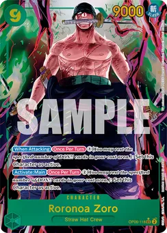 Roronoa Zoro, Normal