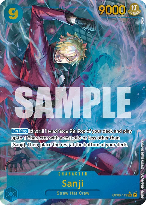 Sanji (Parallel), Wings of Captain #OP06-119_p1