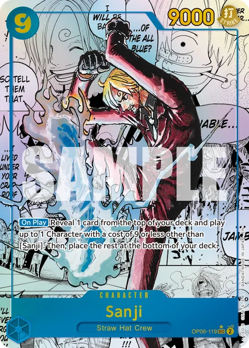 Sanji, Wings of Captain #OP06-119_p3