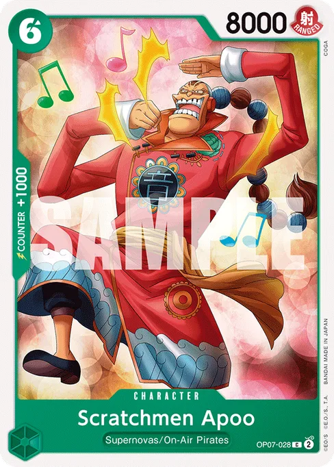 Scratchmen Apoo, 500 YEARS IN THE FUTURE #OP07-028