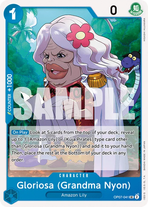 Gloriosa (Grandma Nyon), 500 YEARS IN THE FUTURE #OP07-041