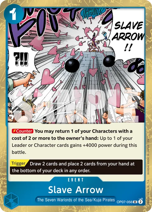 Slave Arrow, OP07-056, Parallel 1, English
