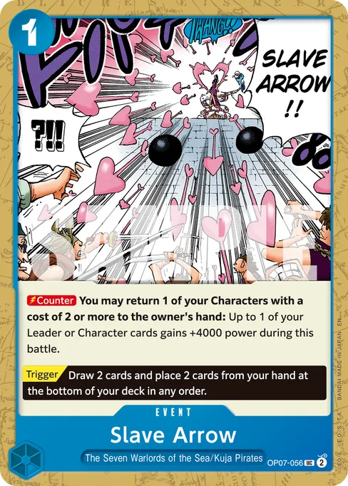 Slave Arrow, OP07-056, Reprint 1, English