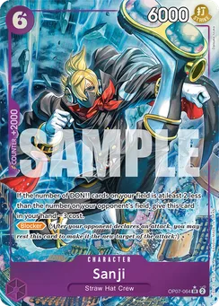 Sanji, Normal