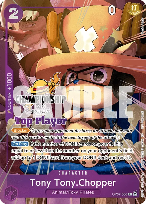 Tony Tony.Chopper, 500 YEARS IN THE FUTURE #OP07-066_p1