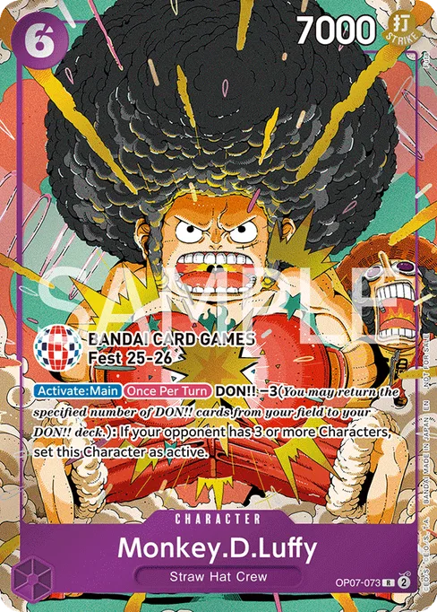 Monkey.D.Luffy, 500 YEARS IN THE FUTURE #OP07-073_p1