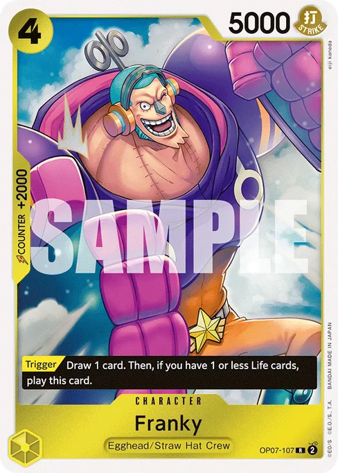 Franky, 500 YEARS IN THE FUTURE #OP07-107
