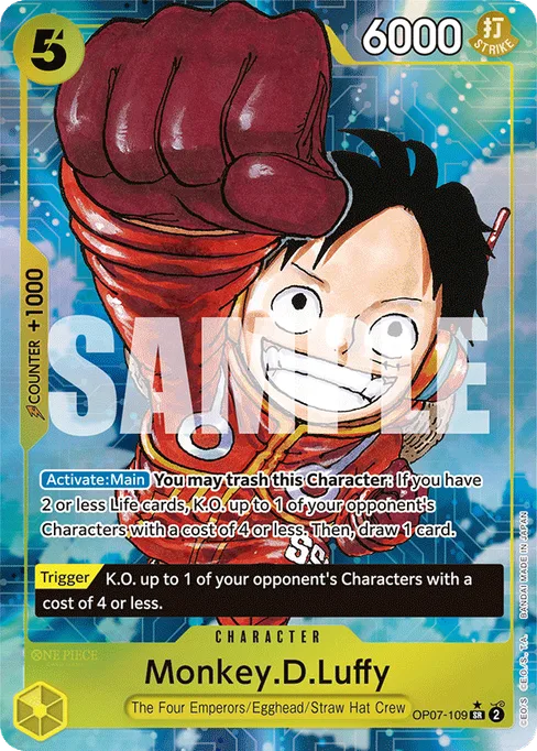 Monkey.D.Luffy, 500 YEARS IN THE FUTURE #OP07-109_p1