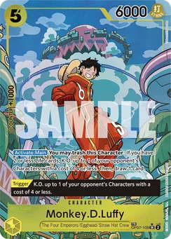 Monkey.D.Luffy, Normal