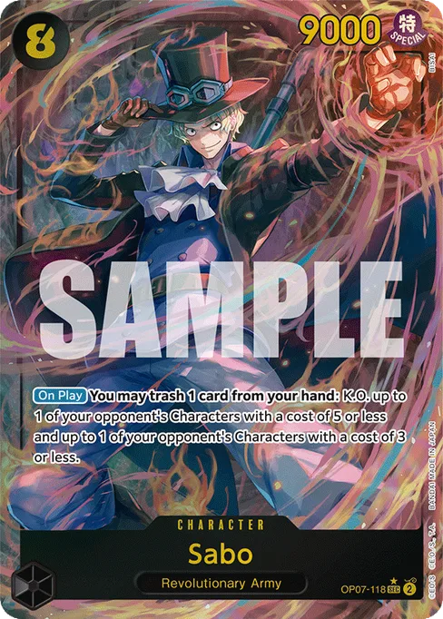 Sabo, 500 YEARS IN THE FUTURE #OP07-118_p1