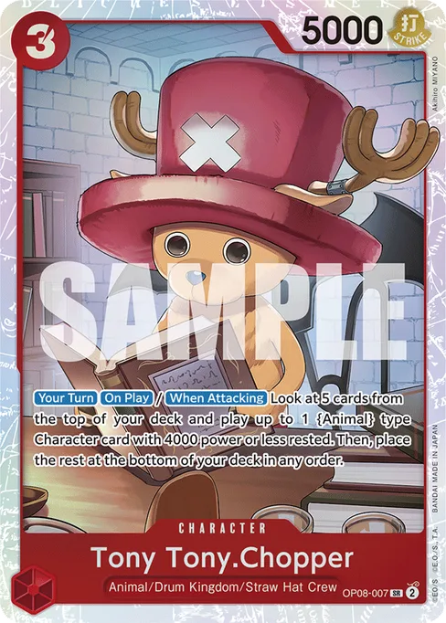 Tony Tony.Chopper, TWO LEGENDS #OP08-007