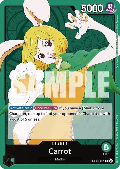 Carrot, TWO LEGENDS #OP08-021