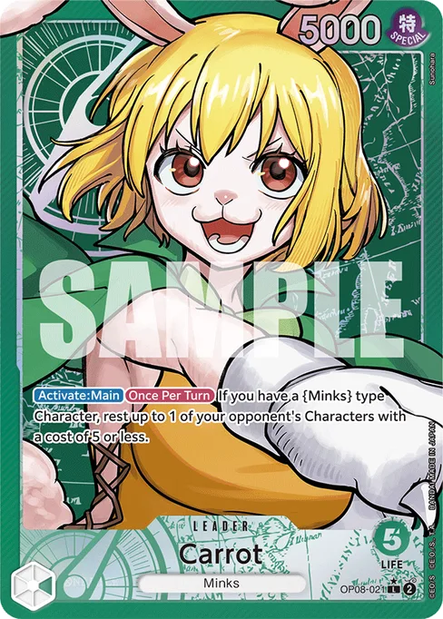 Carrot , TWO LEGENDS #OP08-021_p1
