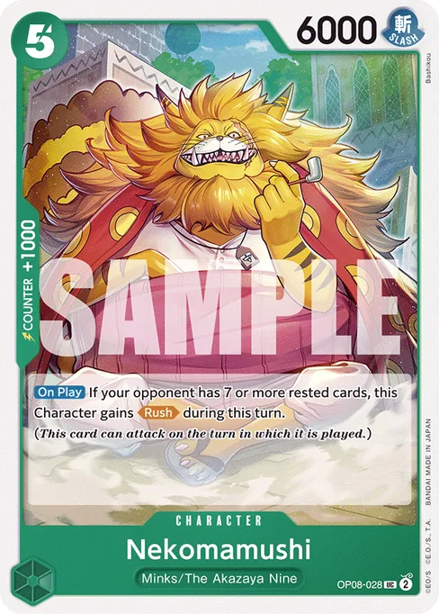 Nekomamushi, TWO LEGENDS #OP08-028