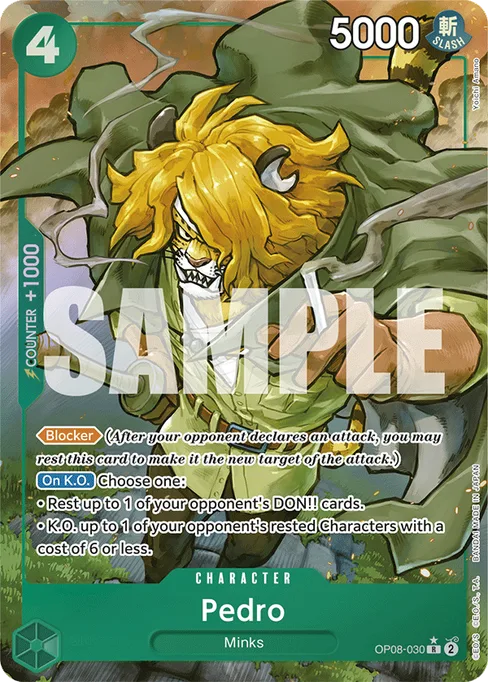 Pedro, OP08-030, Parallel 1, English