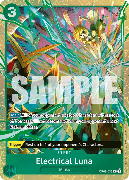 Electrical Luna, TWO LEGENDS #OP08-036_p1