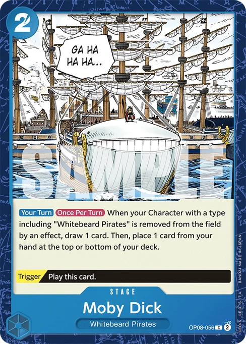 Moby Dick, TWO LEGENDS #OP08-056