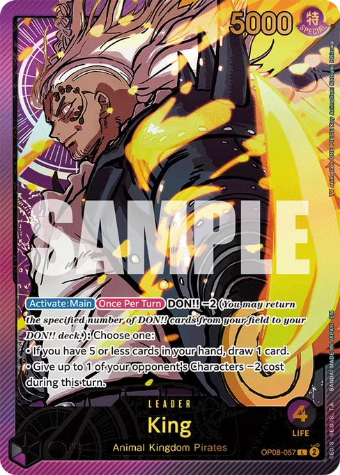 King, TWO LEGENDS #OP08-057_p2