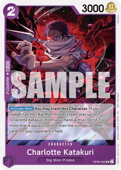 Charlotte Katakuri, TWO LEGENDS #OP08-062_p1