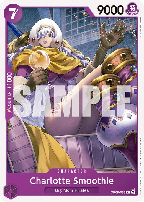 Charlotte Smoothie, TWO LEGENDS #OP08-065