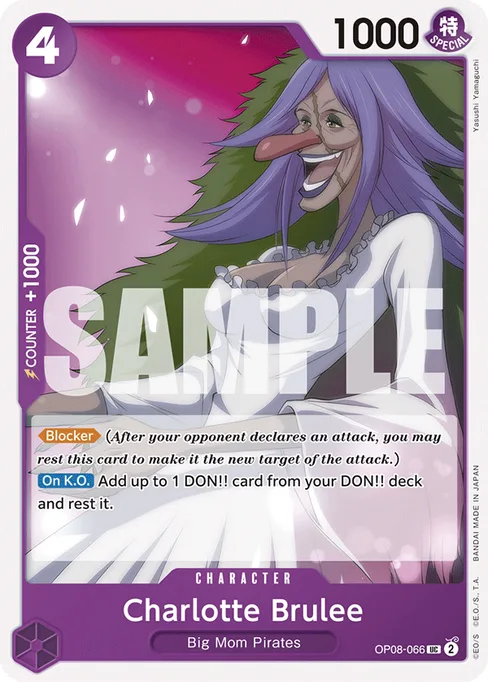Charlotte Brulee, TWO LEGENDS #OP08-066