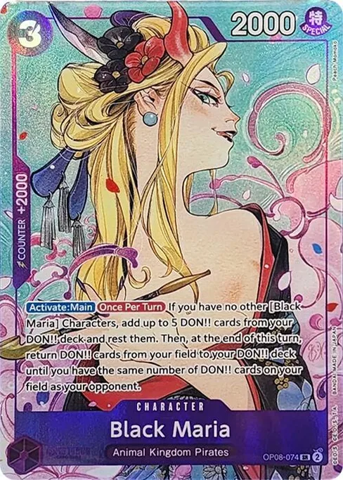 Black Maria, OP08-074, Parallel 2, English