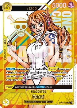 Nami, OP08-106, Parallel 3, English