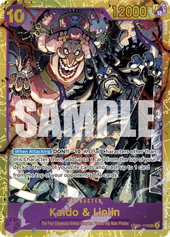 Kaido & Linlin, Normal