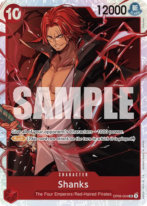 Shanks, OP09-004, Base, English