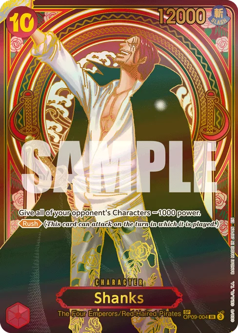 Shanks, EMPERORS IN THE NEW WORLD #OP09-004_p5