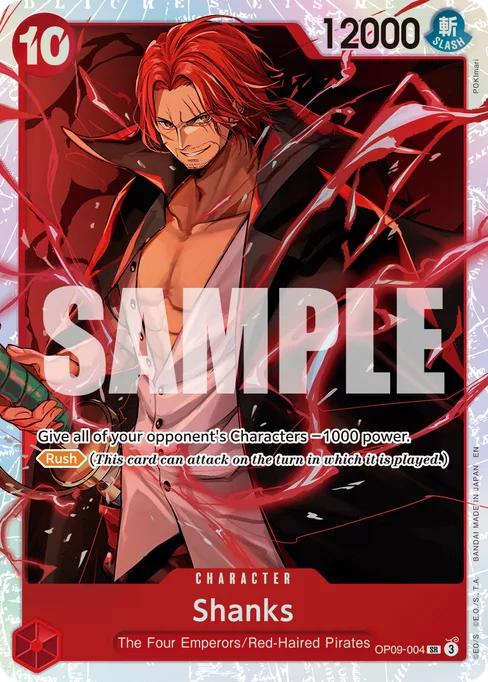 Shanks, OP09-004, Reprint 1, English