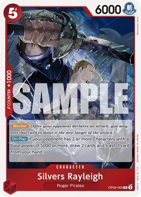 Silvers Rayleigh, EMPERORS IN THE NEW WORLD #OP09-005