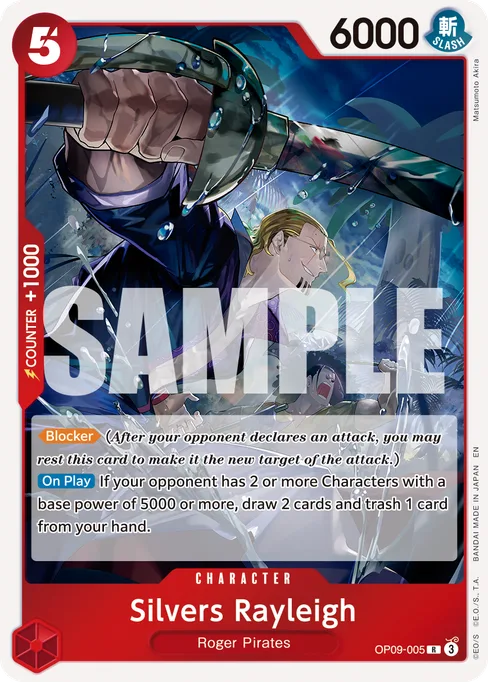 Silvers Rayleigh, EMPERORS IN THE NEW WORLD #OP09-005_r1
