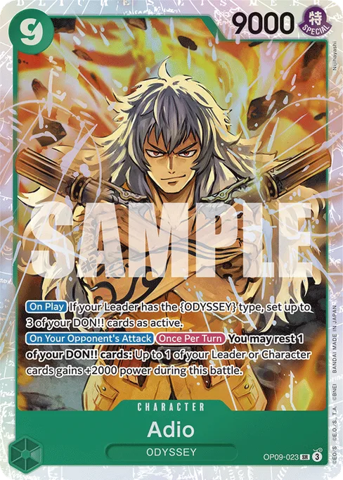 Adio, EMPERORS IN THE NEW WORLD #OP09-023